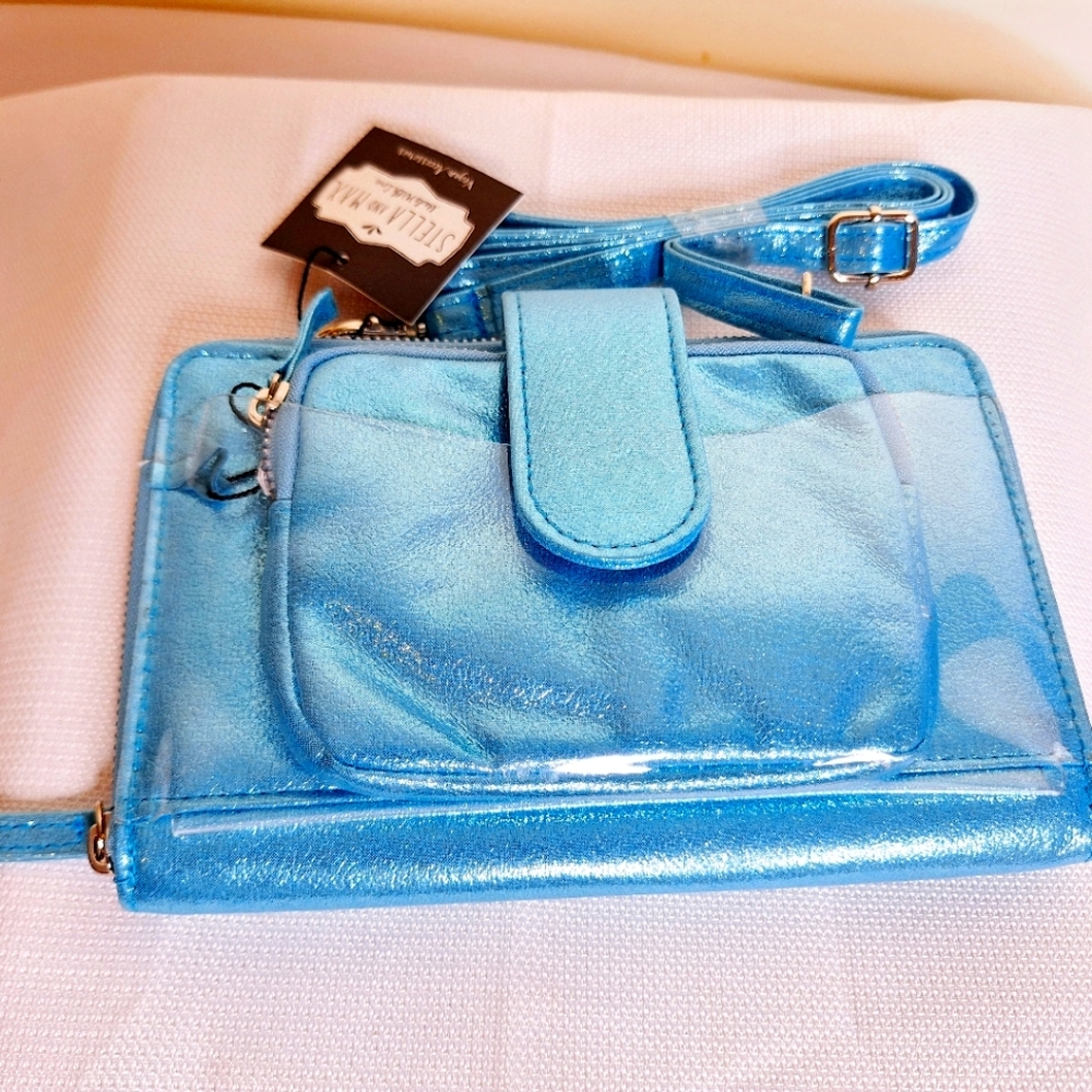 NWT Stella and Max " The Mermaid Glitter" crossbody bag.
